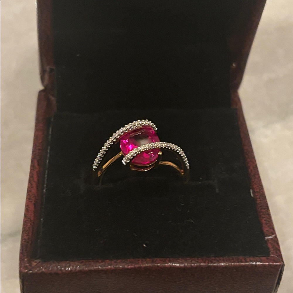 Ruby And Diamond Ring - image 2